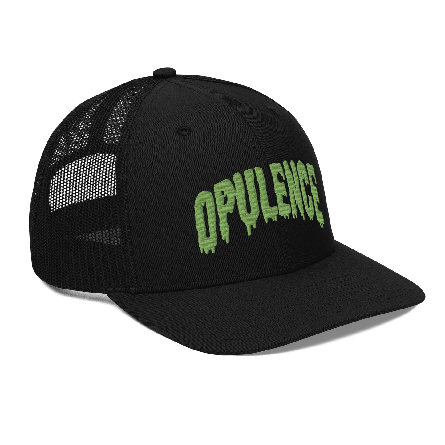 Opulence Trucker hat embroidered